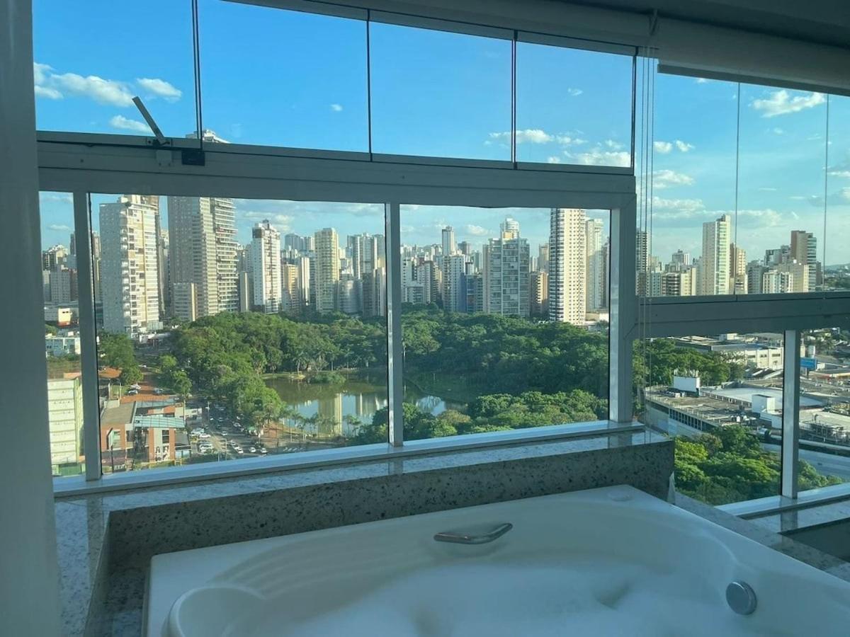 1 Qts.| 2 Hosp. | Jacuzzi Na Varanda | Linda Vista Goiania Exterior photo