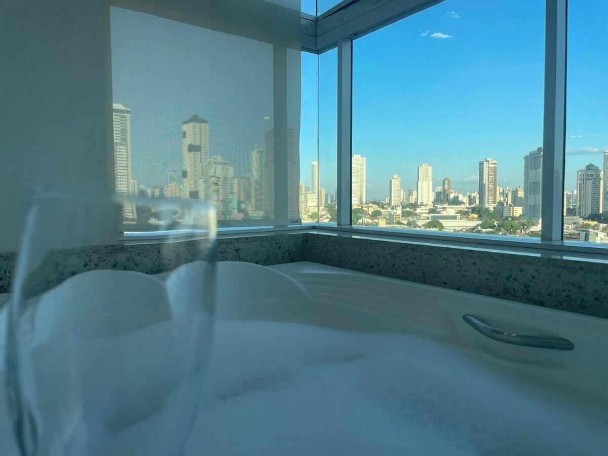 1 Qts.| 2 Hosp. | Jacuzzi Na Varanda | Linda Vista Goiania Exterior photo