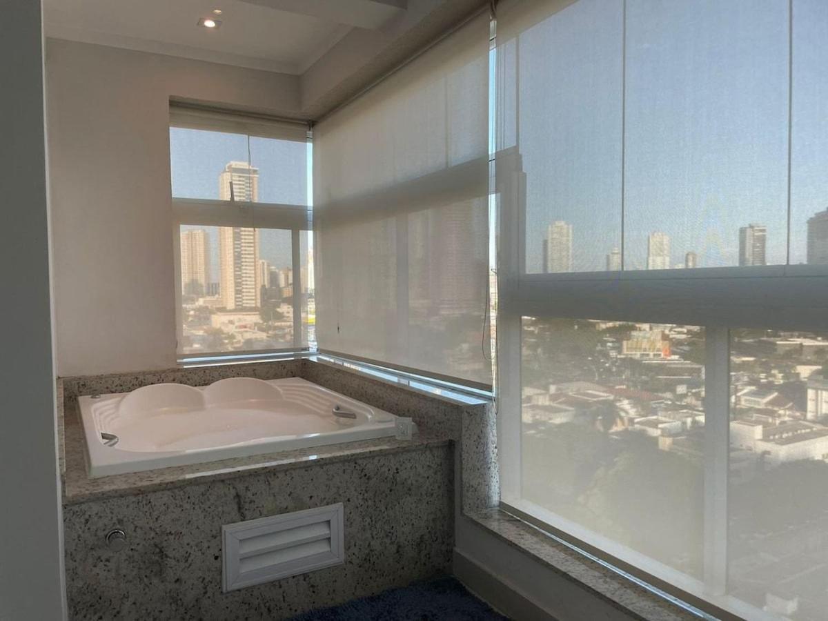 1 Qts.| 2 Hosp. | Jacuzzi Na Varanda | Linda Vista Goiania Exterior photo