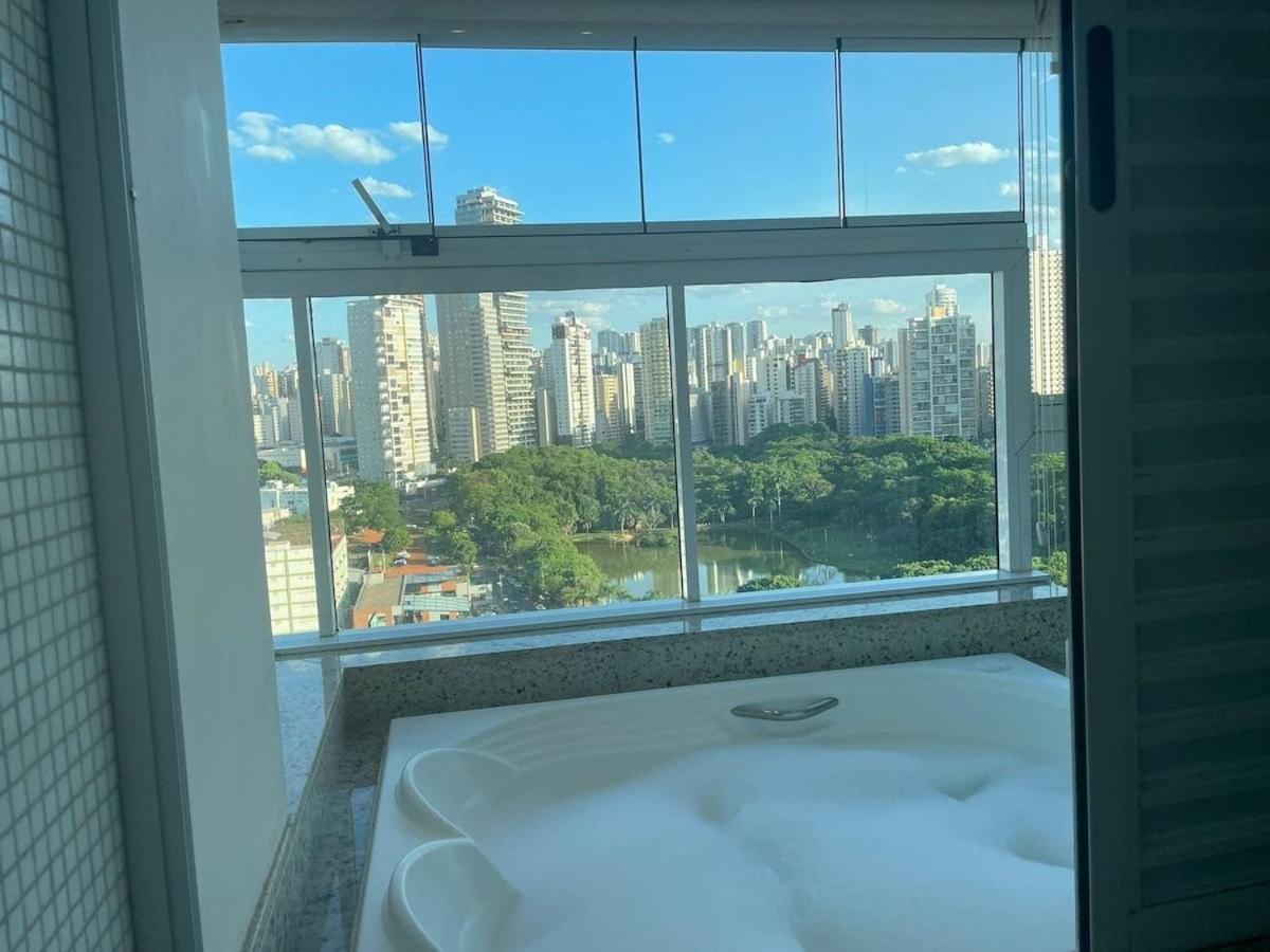 1 Qts.| 2 Hosp. | Jacuzzi Na Varanda | Linda Vista Goiania Exterior photo