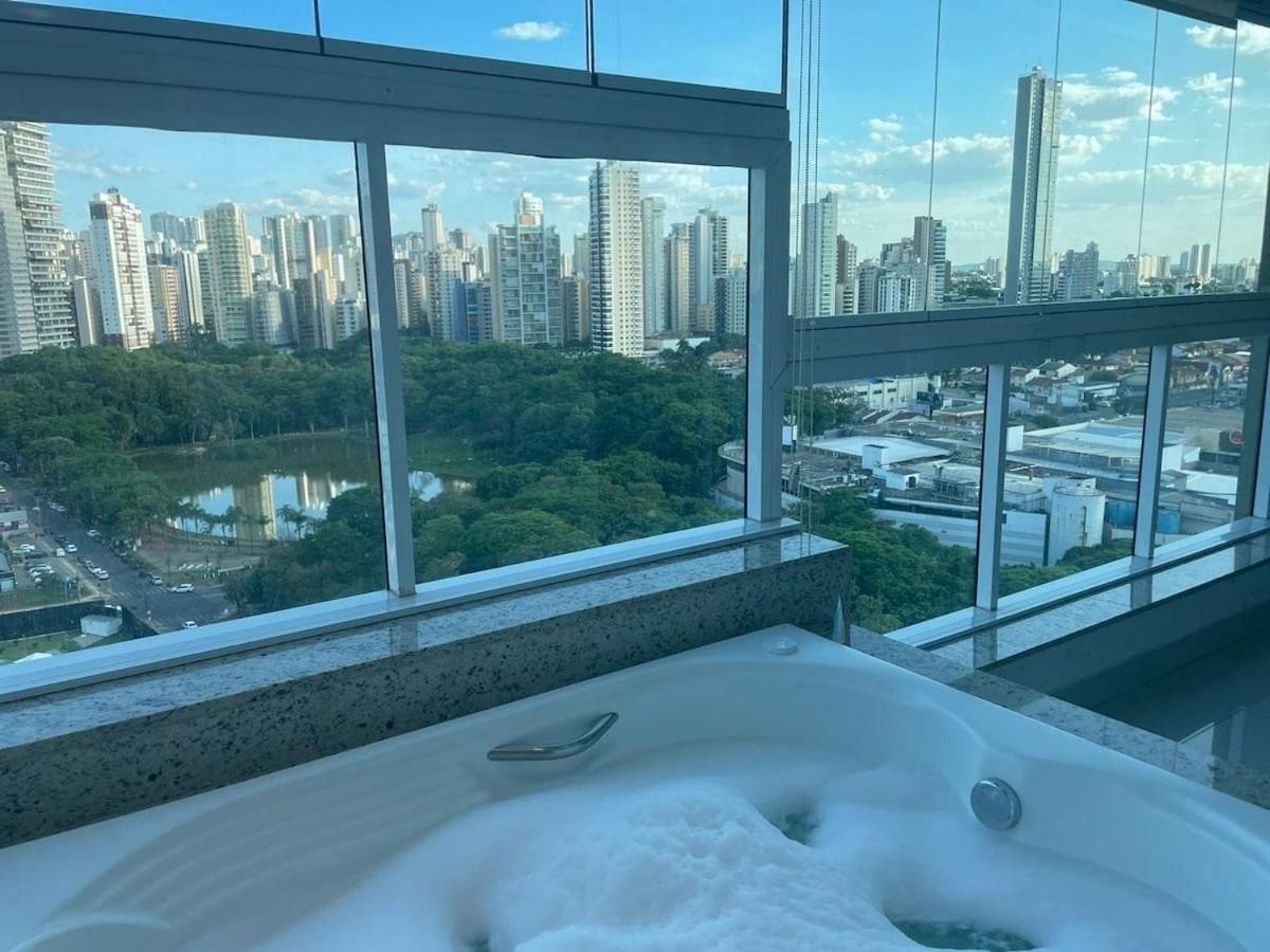 1 Qts.| 2 Hosp. | Jacuzzi Na Varanda | Linda Vista Goiania Exterior photo